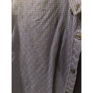 Calvin Klein Button Down Shirt Men Medium Blue Long Sleeves - photo 3