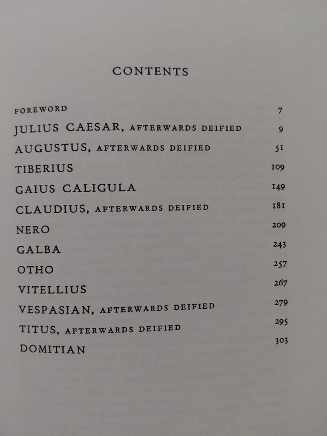 Suetonius: The Twelve Caesars - Folio Society Edition - photo 4