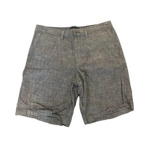 Banana Republic Chino Short Mens 32 Gray Straight Leg