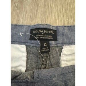 Banana Republic Chino Short Mens 32 Gray Straight Leg - photo 4