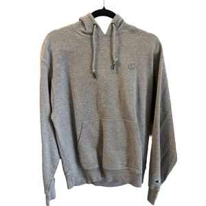 Champion Hoodie Mens Medium Gray Long Sleeve Pullover