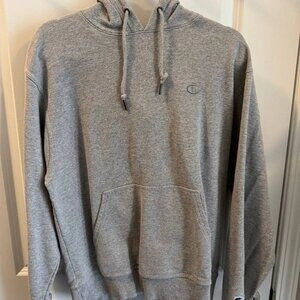 Champion Hoodie Mens Medium Gray Long Sleeve Pullover - photo 2