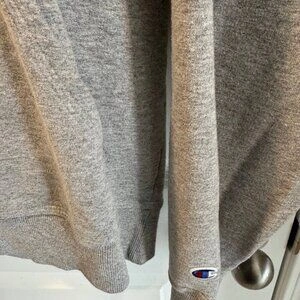 Champion Hoodie Mens Medium Gray Long Sleeve Pullover - photo 4