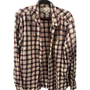 Lucky Brand Shirt Mens Size Large Multicolor Long Sleeve