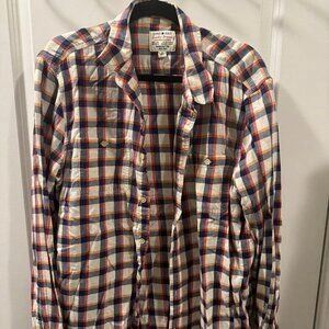 Lucky Brand Shirt Mens Size Large Multicolor Long Sleeve - photo 2