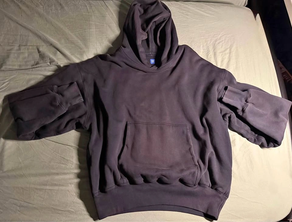 Yeezy Gap Perfect Hoodie Black Large