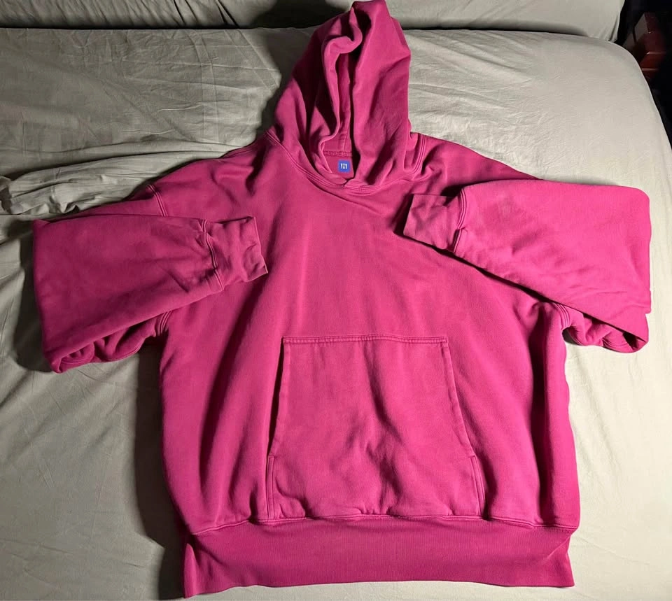 Yeezy Gap Perfect Hoodie Magenta XL