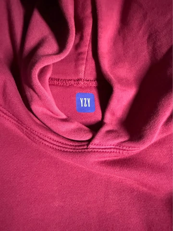 Yeezy Gap Perfect Hoodie Magenta XL - photo 2