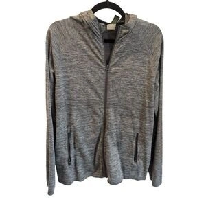 FWD Hoodie Mens Medium Gray Long Sleeve Full Zip