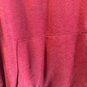 FWD Hoodie Mens Medium Burgundy Long Sleeve Hooded Pullover - photo 3