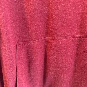 FWD Hoodie Mens Medium Burgundy Long Sleeve Hooded Pullover - photo 4