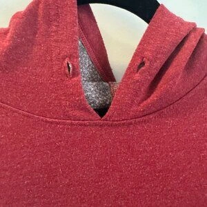 FWD Hoodie Mens Medium Burgundy Long Sleeve Hooded Pullover - photo 5