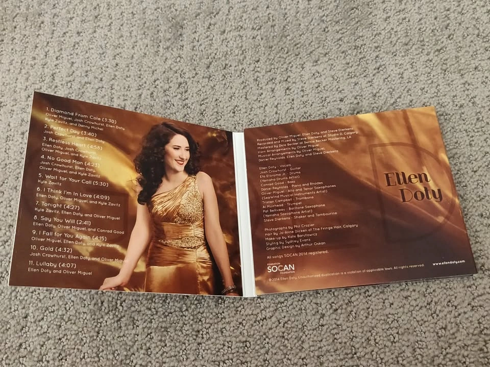 Ellen Doty - Gold - Music CD Album - photo 2