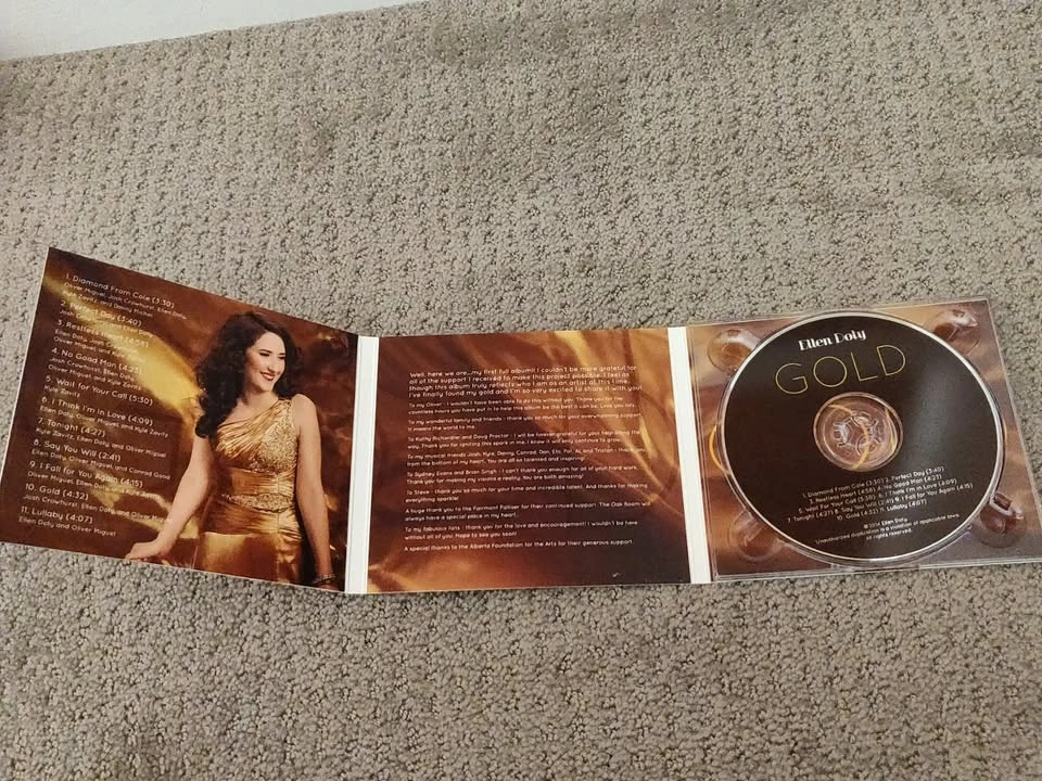 Ellen Doty - Gold - Music CD Album - photo 3
