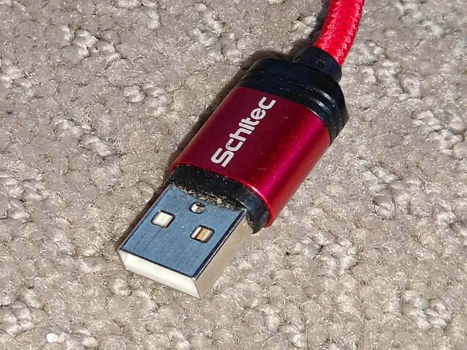 Nylon Braided USB-A to USB-C Cable (12-Inch / 1 feet) - photo 2