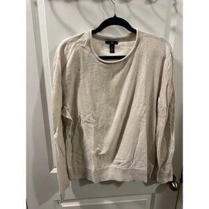 GAP Men's Large Beige Crewneck Pullover Sweater - photo 2