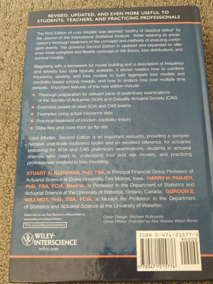 Loss Models From Data to Decisions - 2nd Ed - Klugman Willmot - photo 4