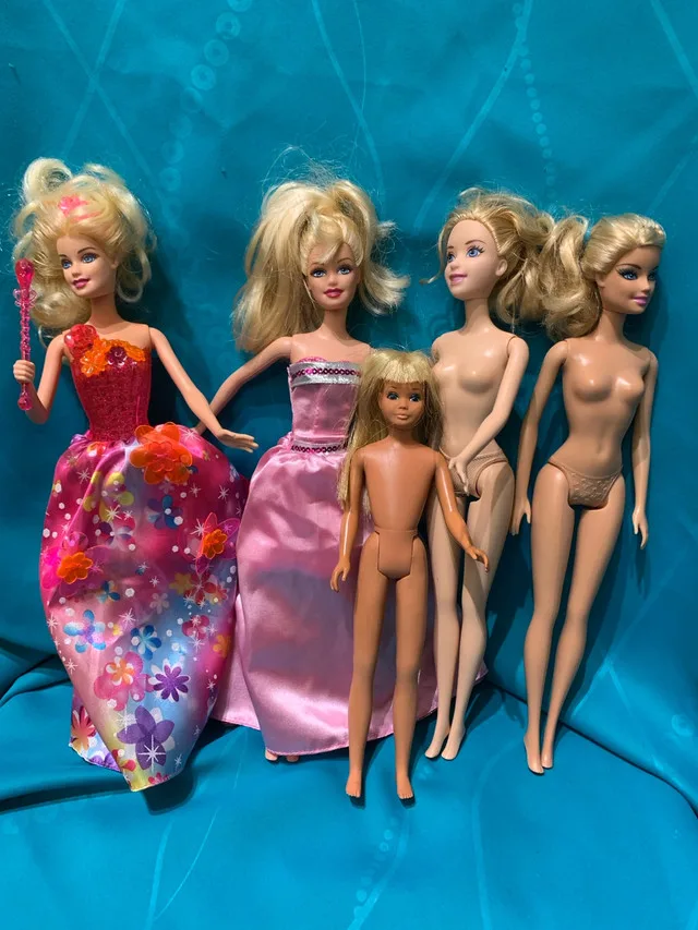 Vintage Barbie case and multigenerational lot image indicator(4)