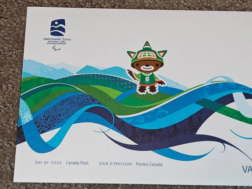 First Day Covers FDC - Vancouver 2010 Paralympic Olympics Sumi - photo 4