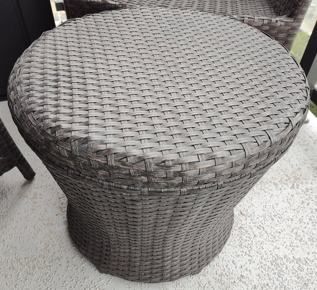 3-Piece Wicker Patio Set - photo 2