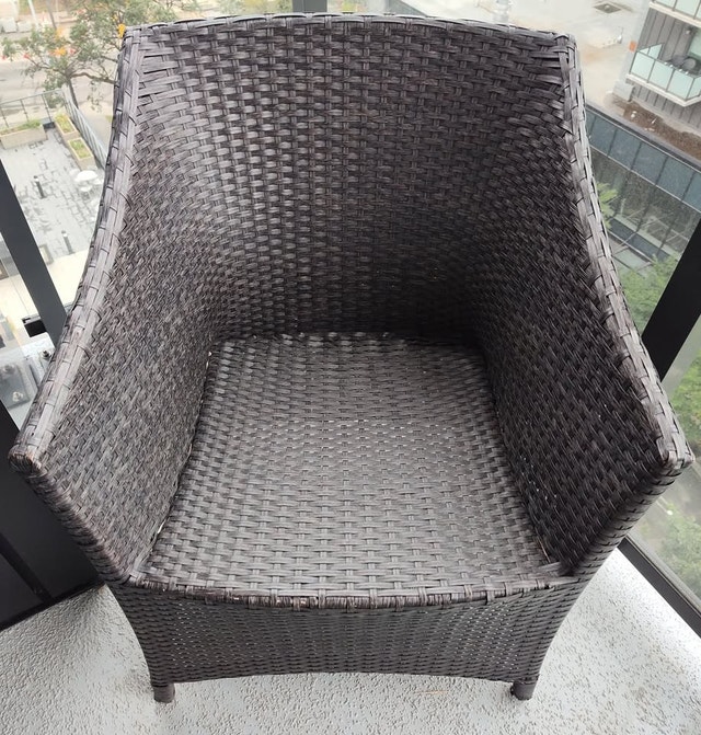 3-Piece Wicker Patio Set - photo 3