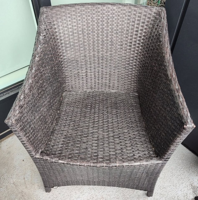 3-Piece Wicker Patio Set - photo 4
