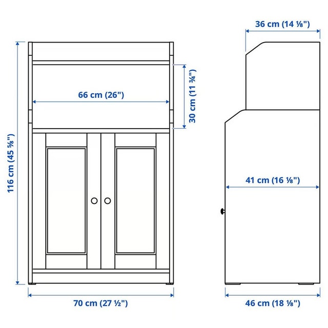 IKEA Cabinet with 2 doors - photo 3