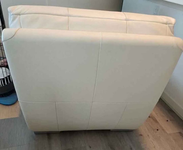 Low-Profile Genuine Leather Sofa - photo 2