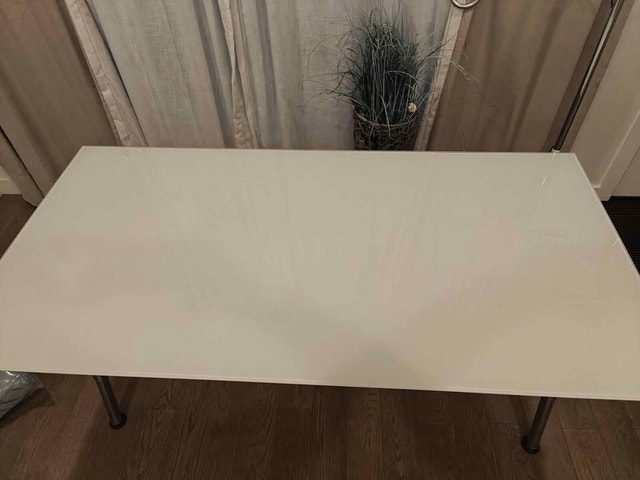 IKEA Galant Glass Desk - photo 2