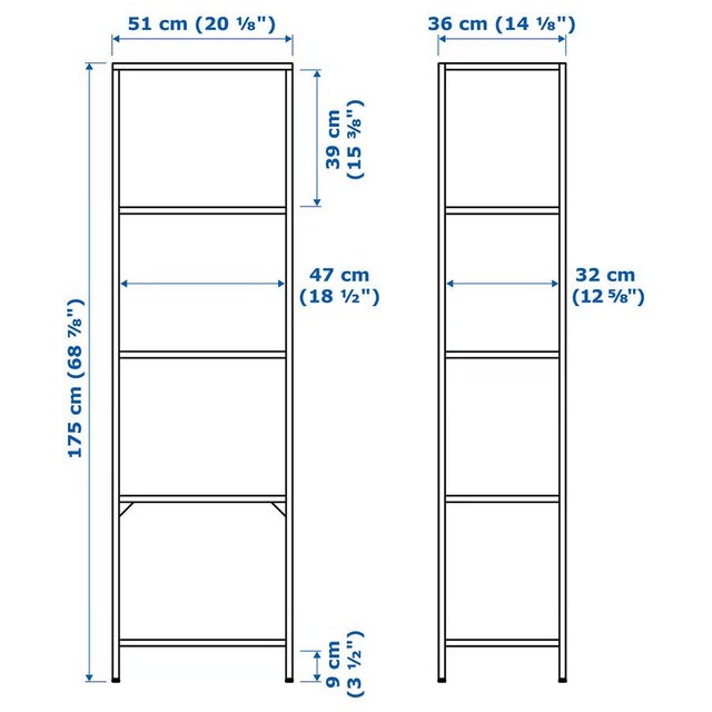 IKEA Vittsjö Shelving Unit - photo 3