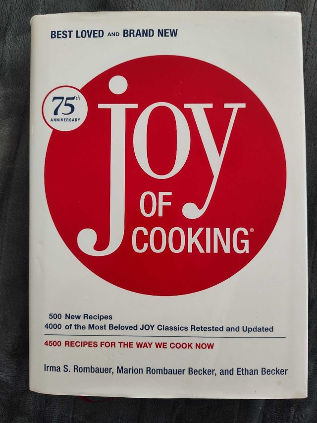 Cookbook Bundle - Joy of Cooking, Everyday Italian, Sushi