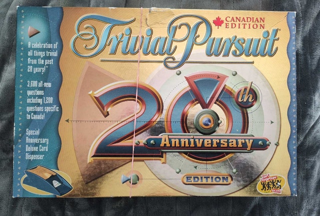 Trivial Pursuit 20th Anniversary Canadian Edition