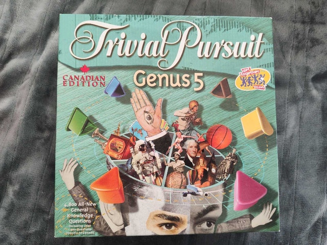 Trivial Pursuit Genus 5 Canadian Edition