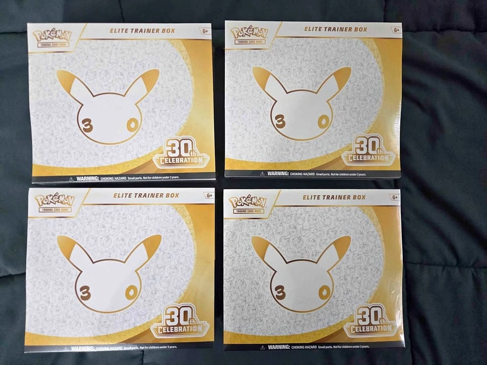 Pokemon 30th Celebration ETBs