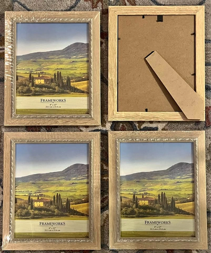 8x10” Picture Frames Set of 4