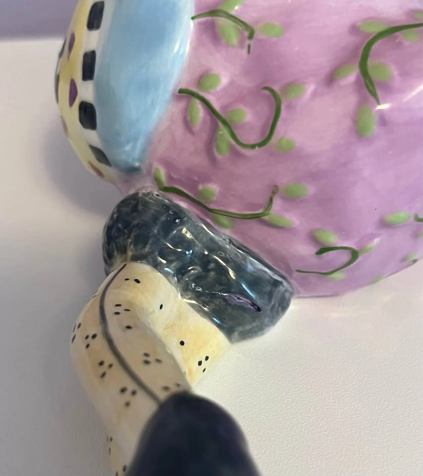 Stylish Chicken Ceramic Figure - photo 4