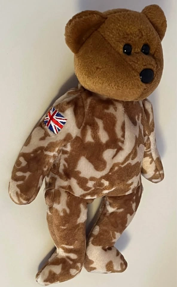 2003 Ty Beanie Baby Hero the Bear (UK Version) - photo 3