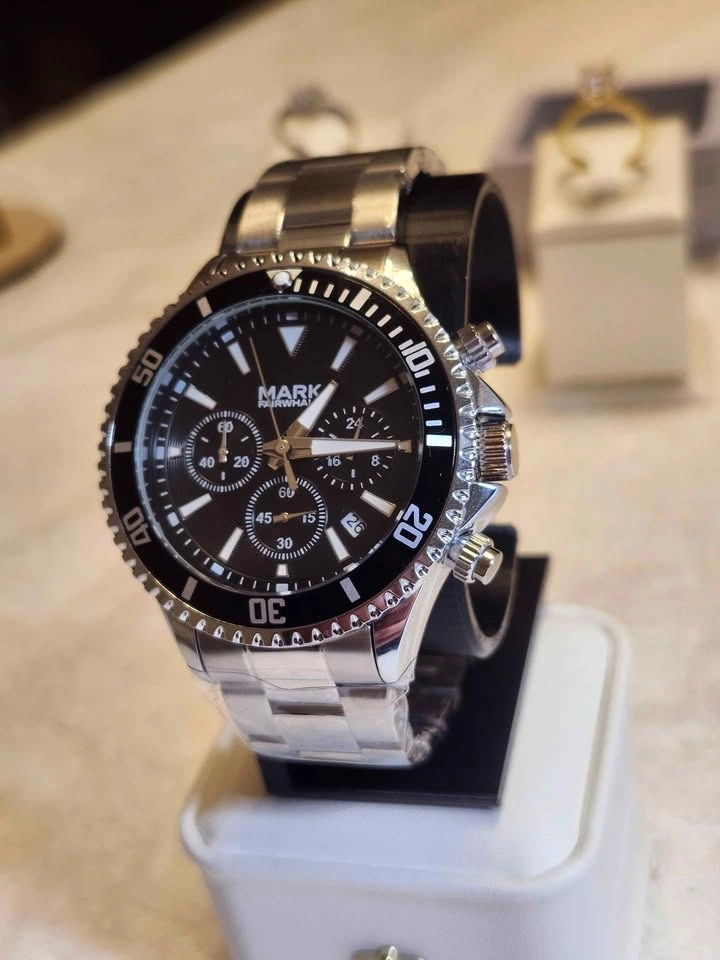 Mark Fairwhale Stainless Steel Chronograph Watch - photo 2