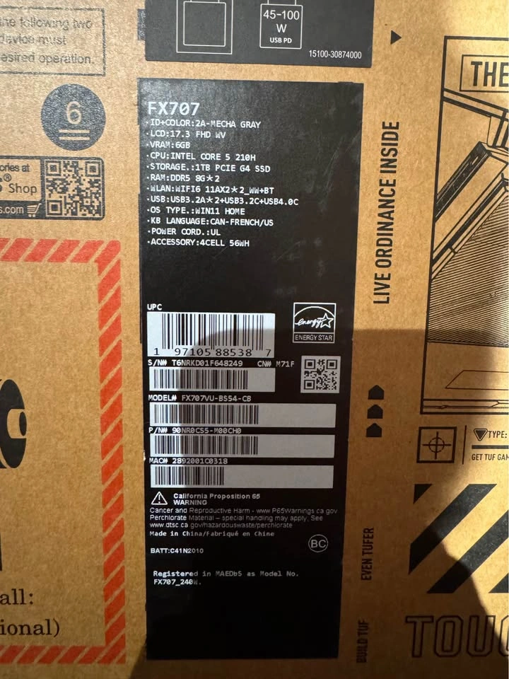 ASUS TUF Gaming F17 17.3" Gaming Laptop - photo 5