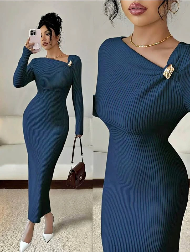 Chic Fall and winter warm dress!