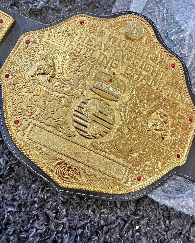 WWE World Heavyweight Championship Replica belt