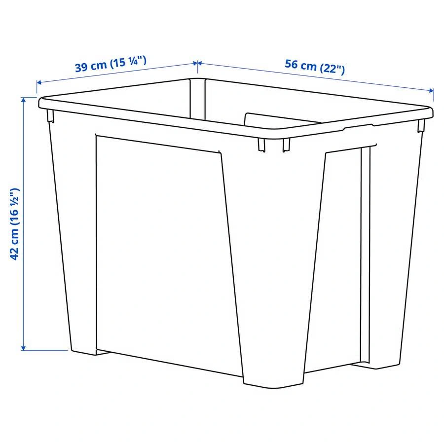 IKEA Storage Containers Samla - photo 3