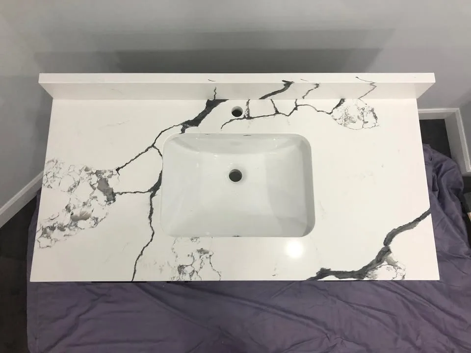 Beautiful Brand-New Custom Bathroom Vanity image indicator(5)