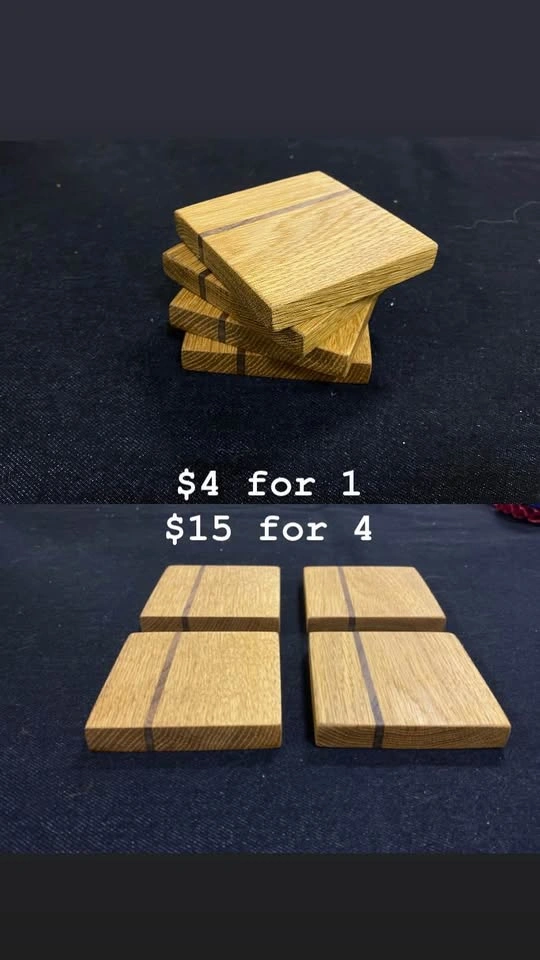 Handmade wooden coasters & cutting boards - photo 2
