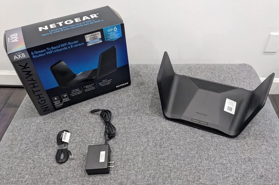 NETGEAR Nighthawk AX8 WIFI 6 Router (RAX70) image indicator(5)