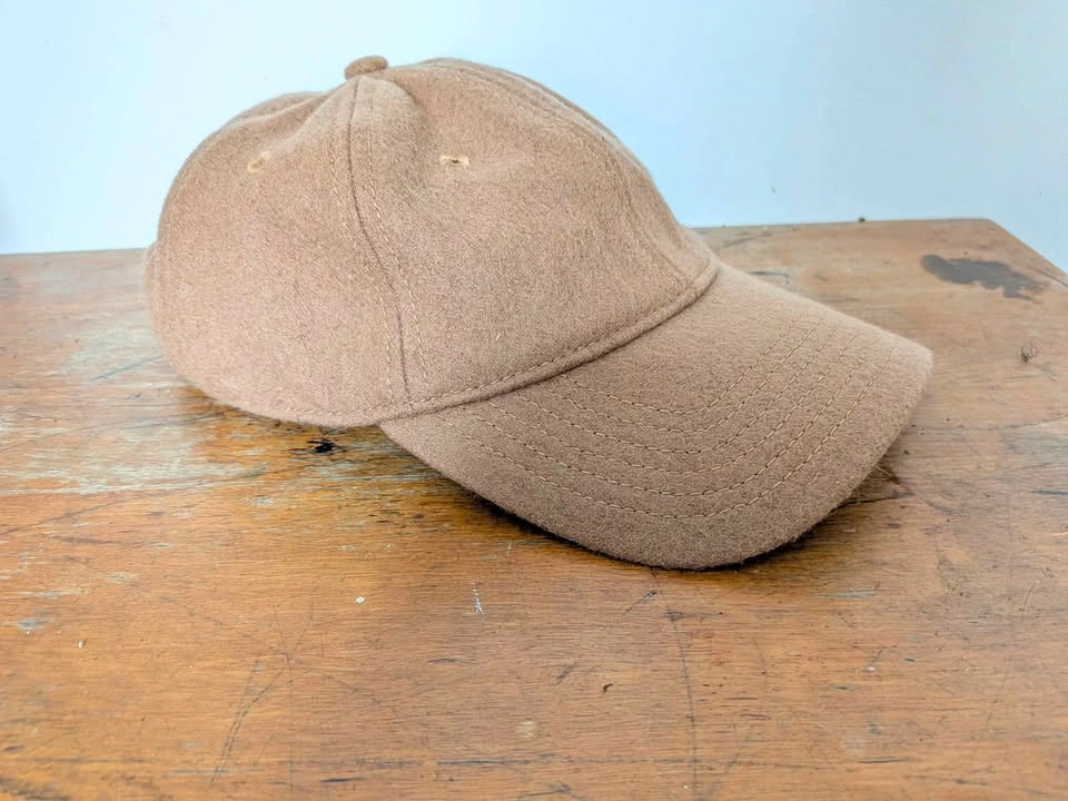 Gadiemkensd Winter Wool Baseball Cap – Khaki / Camel - photo 2