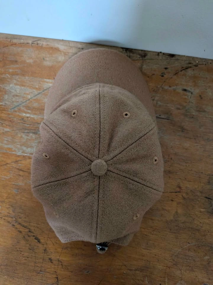 Gadiemkensd Winter Wool Baseball Cap – Khaki / Camel - photo 5