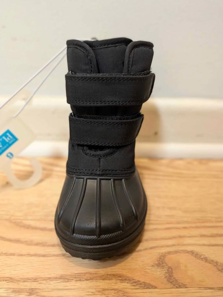 The Children’s Place Toddler Snow Boots – Black – Size 6 - photo 3