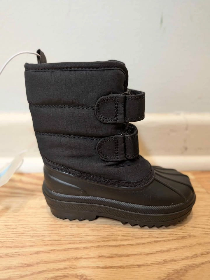The Children’s Place Toddler Snow Boots – Black – Size 6 - photo 4