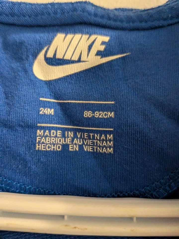 24M Authentic Nike Blue Hooded One-Piece - photo 3